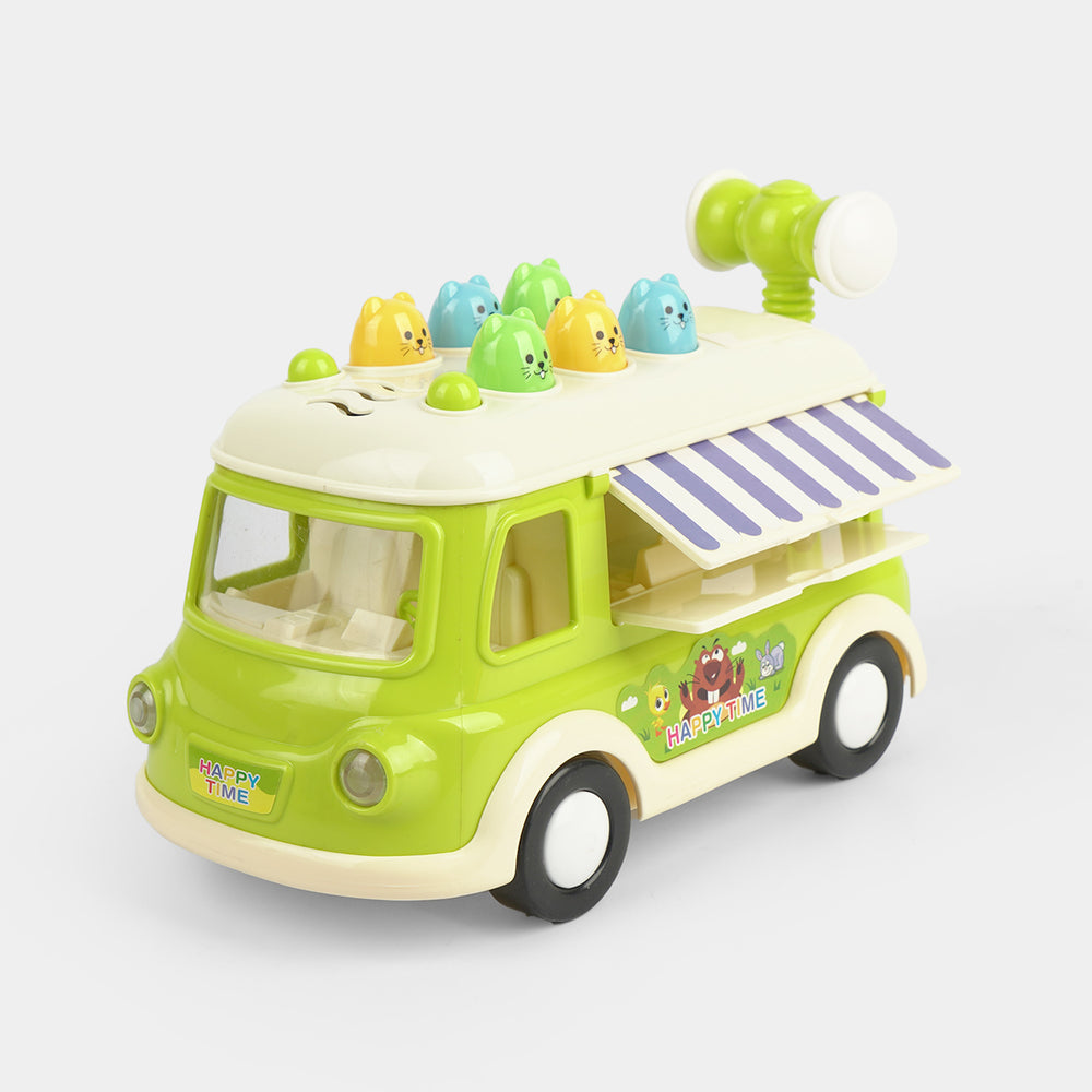 Whack-A-Mole Happy Time Activity Bus