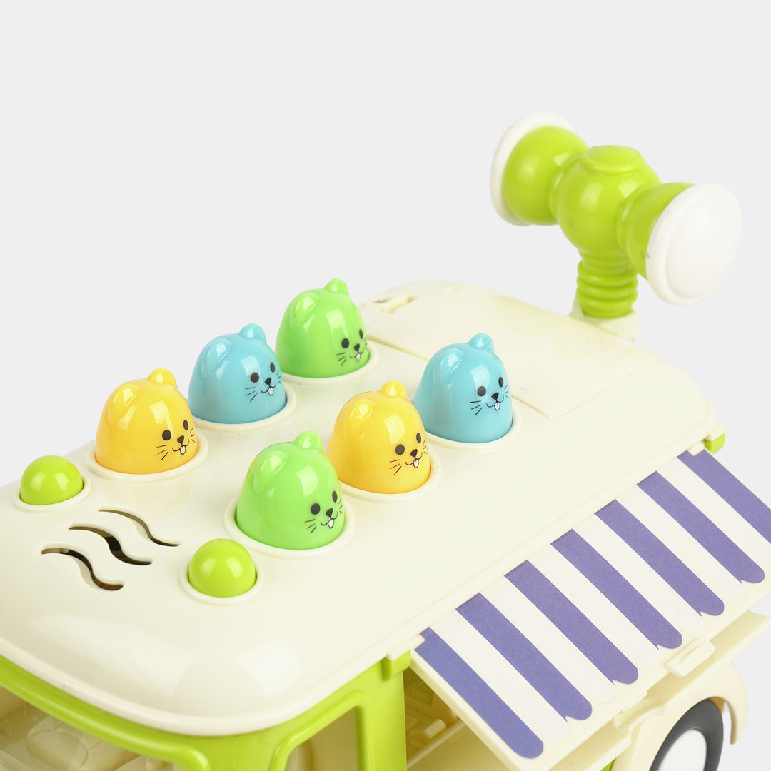 Whack-A-Mole Happy Time Activity Bus