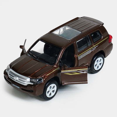 DIE-CAST MODEL PULLBACK CAR WITH LIGHT SOUND