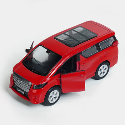 DIE-CAST MODEL PULLBACK CAR WITH LIGHT SOUND