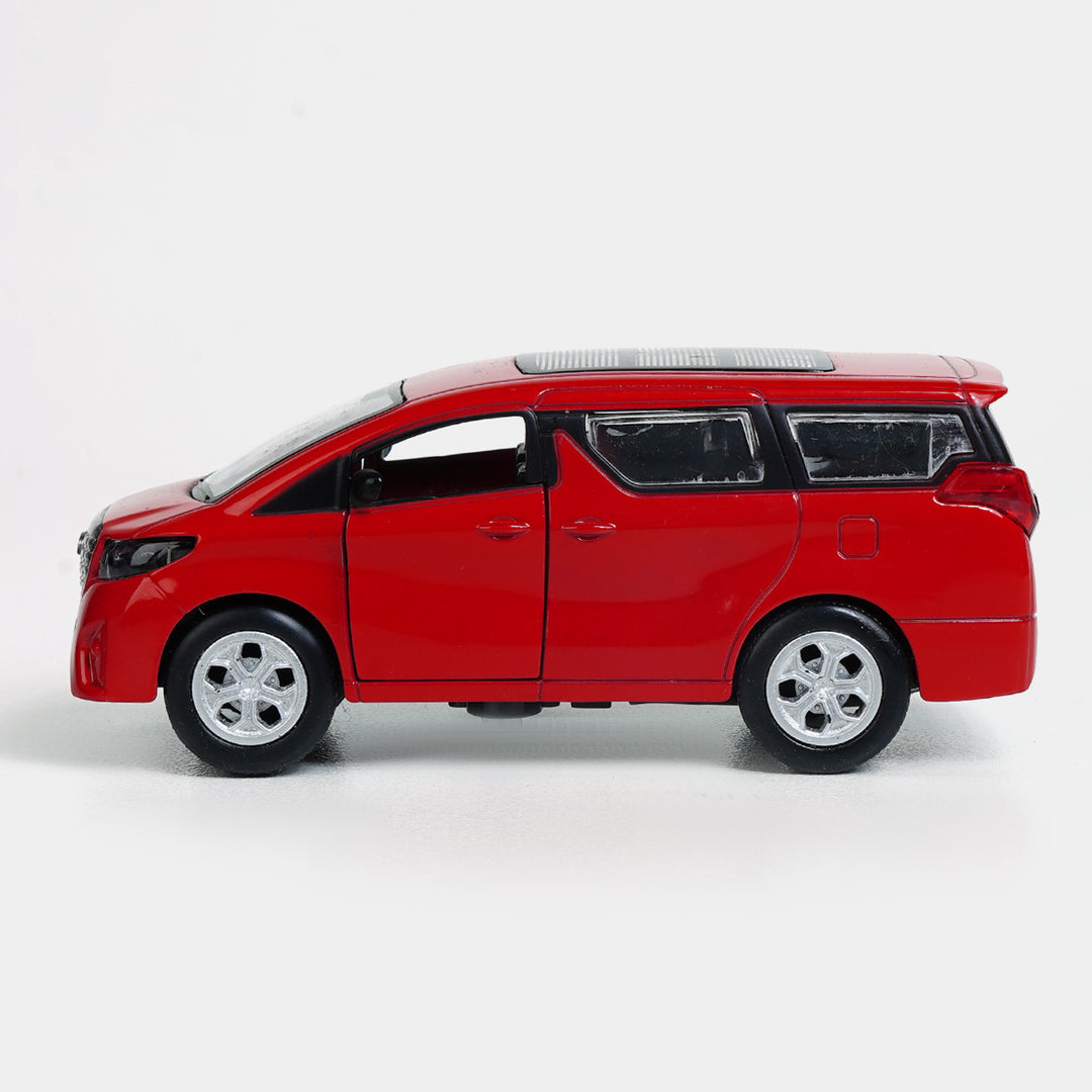 DIE-CAST MODEL PULLBACK CAR WITH LIGHT SOUND