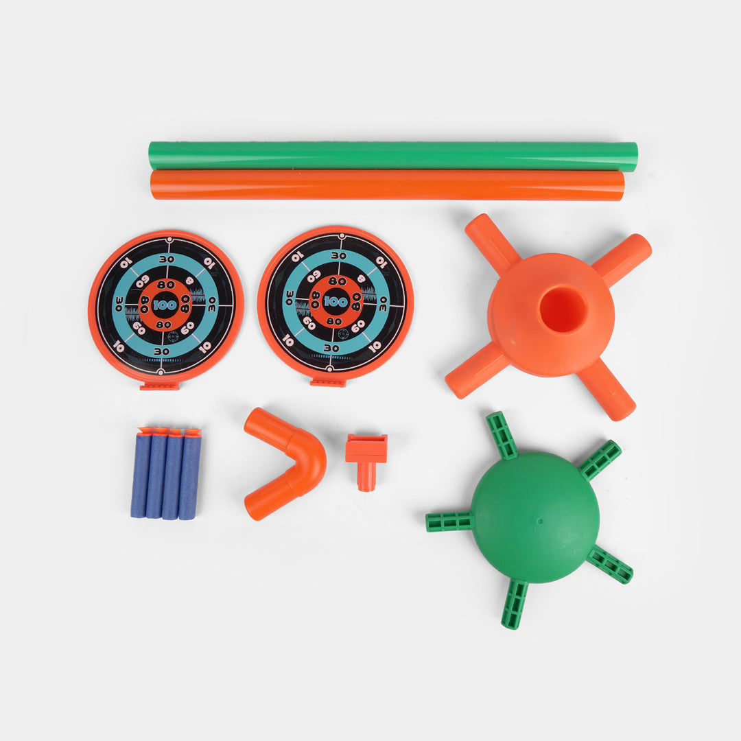 2-in-1 Electric Rotating Shooting Target Set