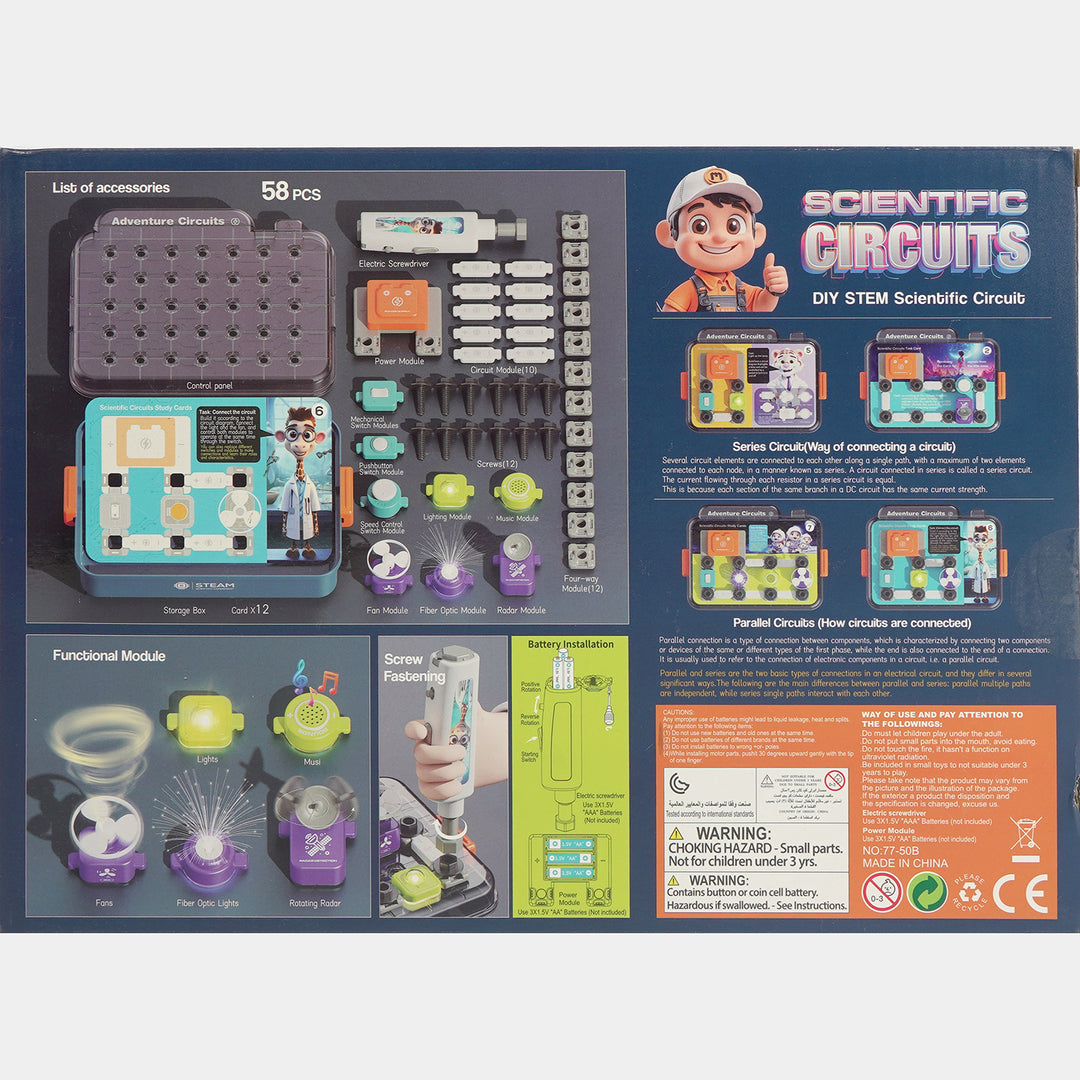 Scientific Circuits DIY STEM Learning Kit