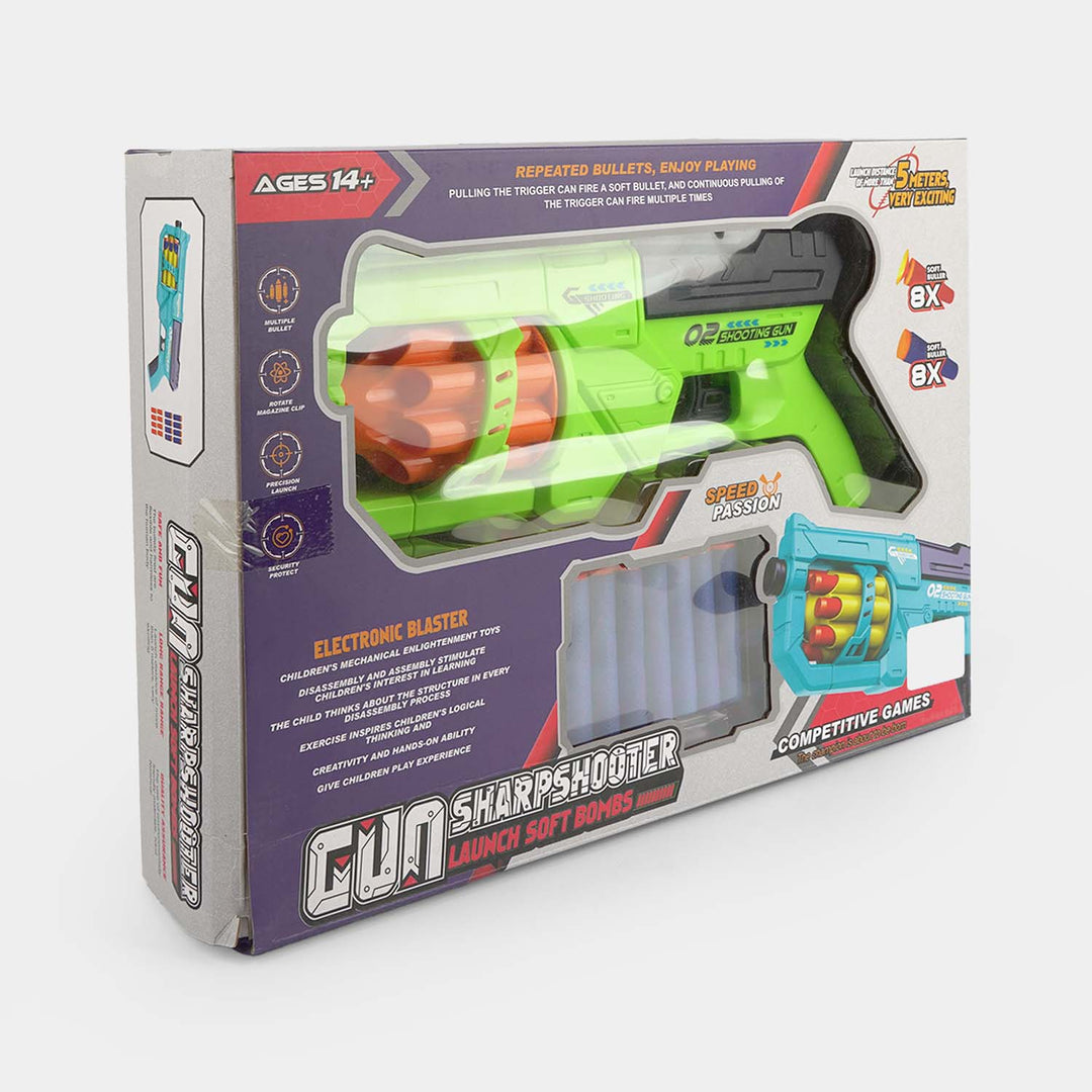 Automatic Launch Soft Darts Electronic Blaster