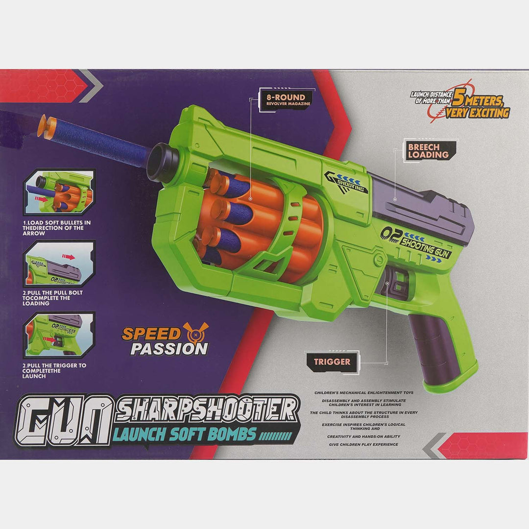 Automatic Launch Soft Darts Electronic Blaster