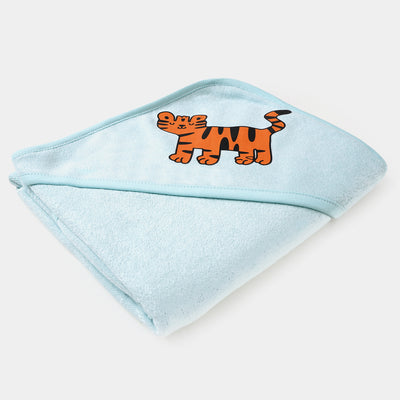 Bath Towel Little Tiger | Blue