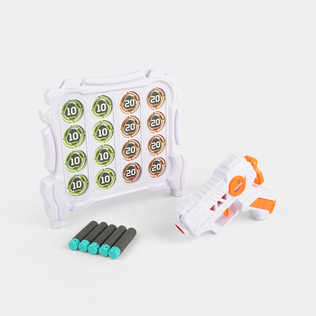 Accurate Soft Dart Blaster Target Practice Set