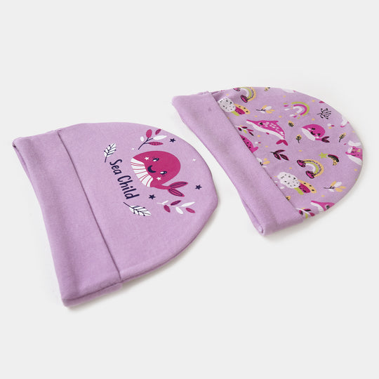 Cap 2PCs Sea Child | Purple