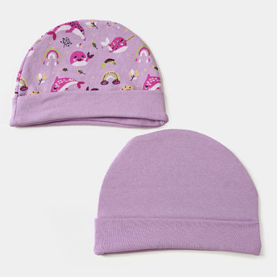 Cap 2PCs Sea Child | Purple