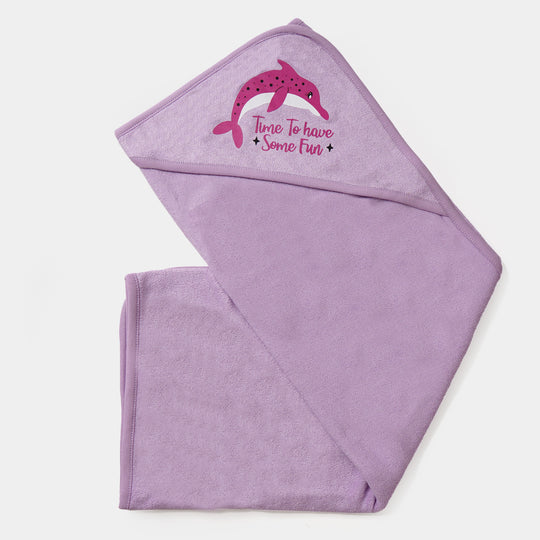 Bath Towel Sea Child | Purple