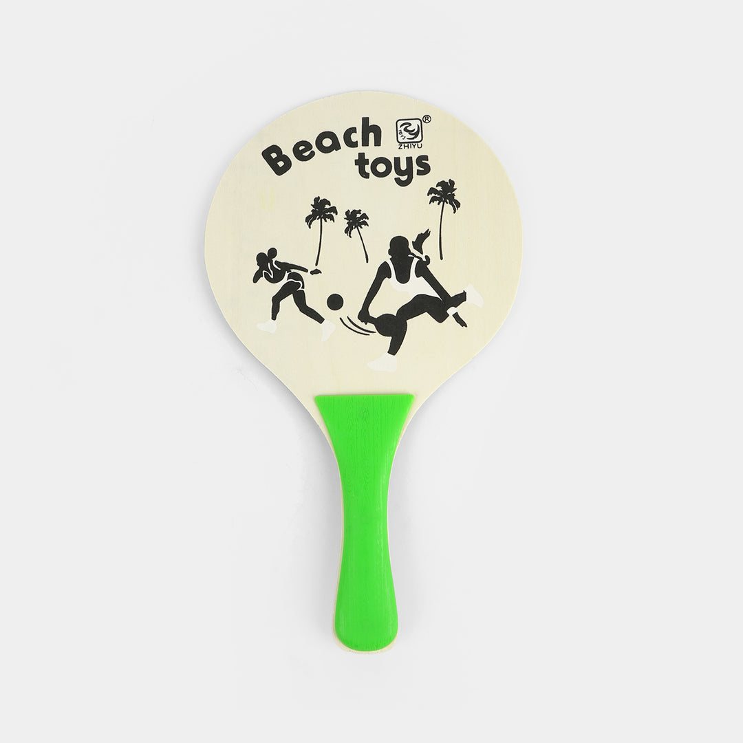 Wooden Beach & Garden Paddleball Set