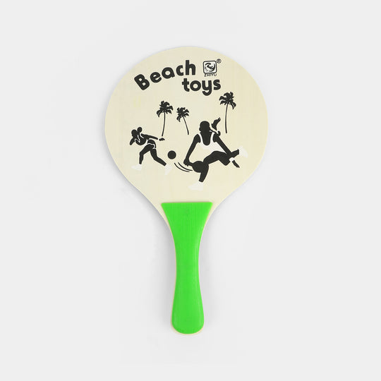 Wooden Beach & Garden Paddleball Set