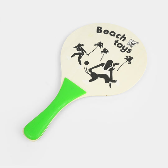 Wooden Beach & Garden Paddleball Set