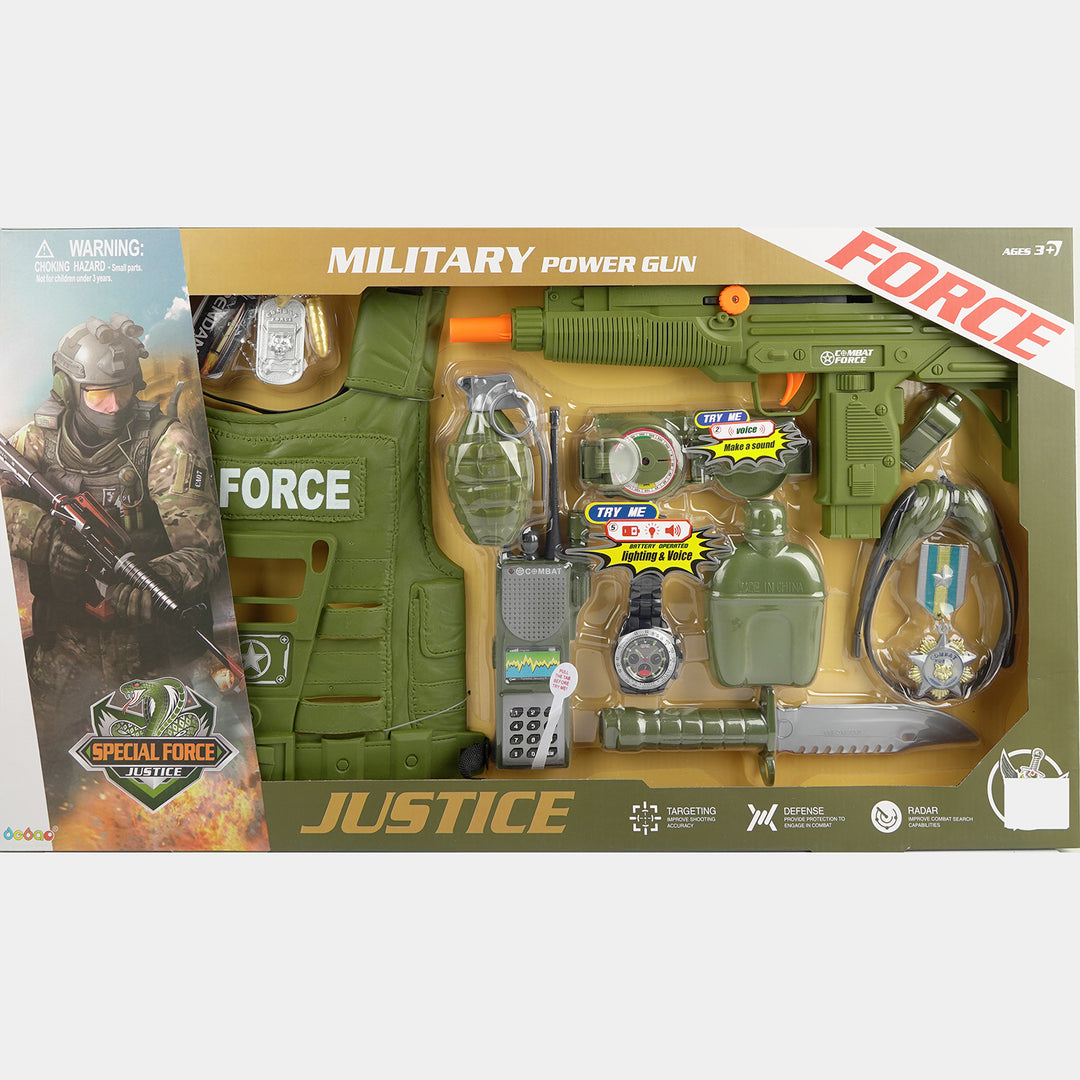 Military Power & Tactical Gear Combat Set