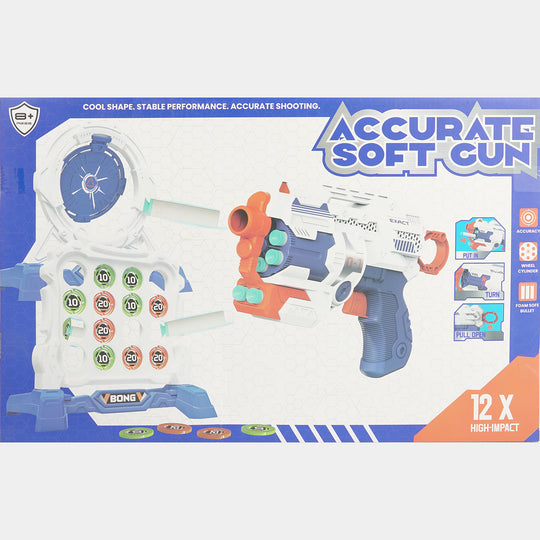 Accurate Soft Dart Blaster Target Practice Set