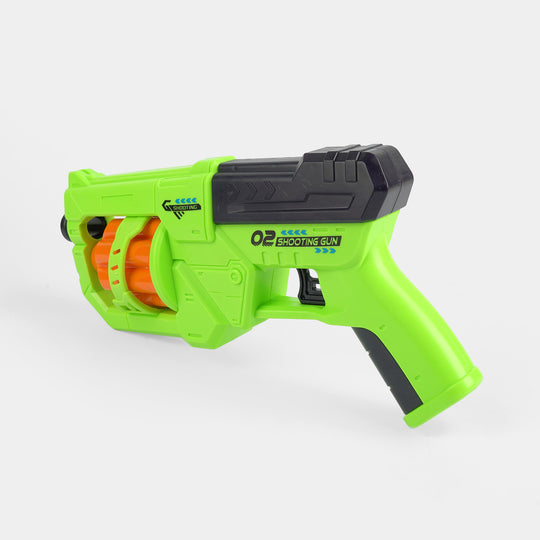 Automatic Soft Darts Blaster Set with Target Cans