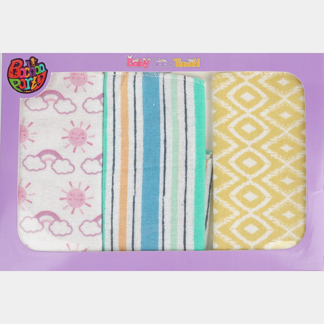 Cotton Face Towel | 3PCs