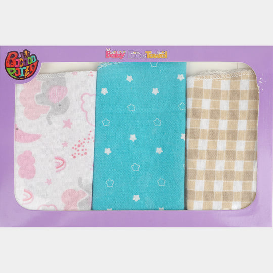 Cotton Face Towel | 3PCs