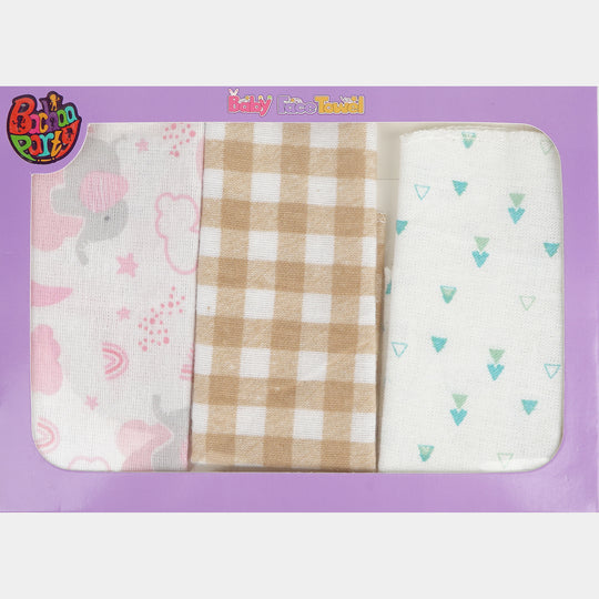 Cotton Face Towel | 3PCs