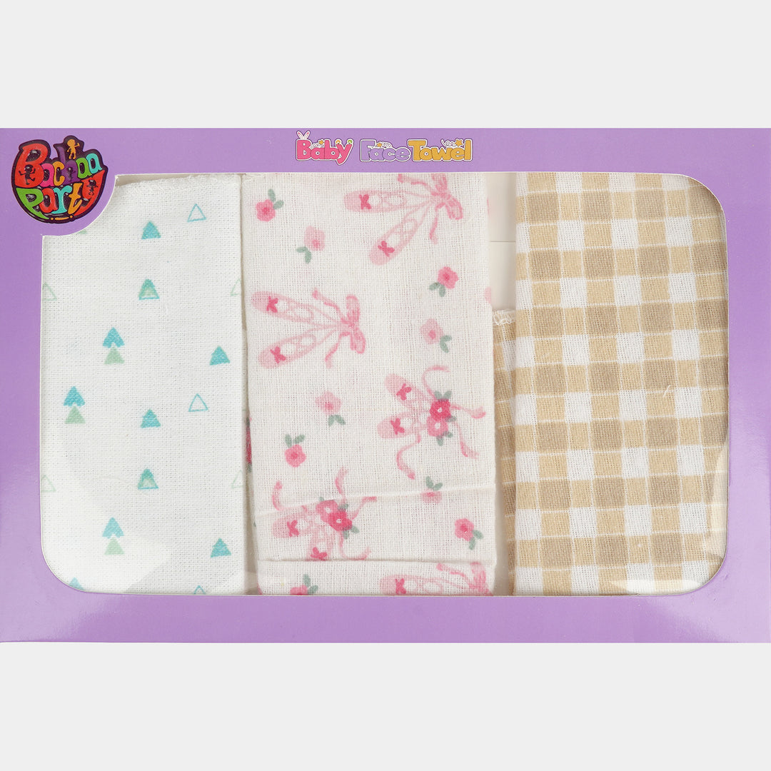 Cotton Face Towel | 3PCs