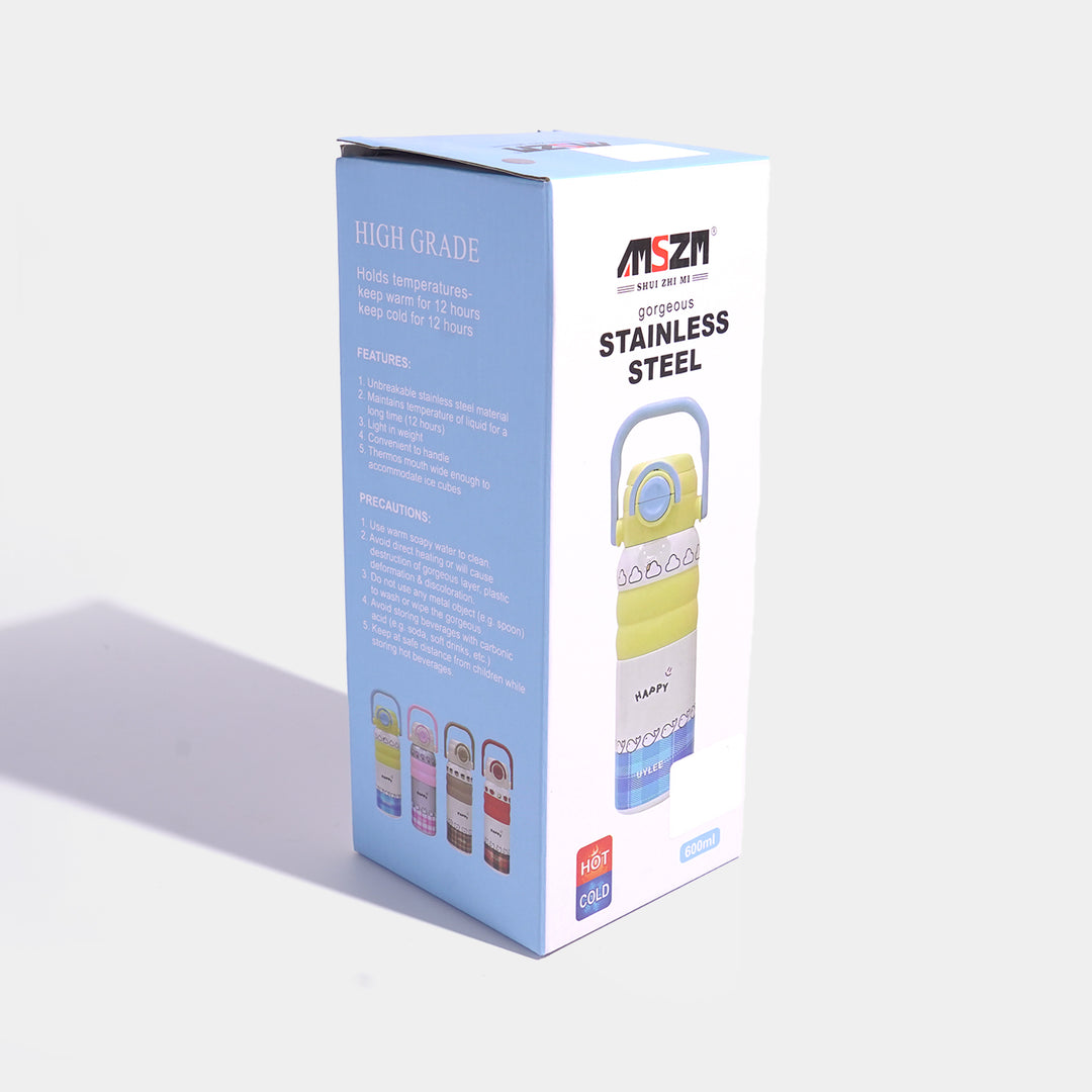 Stainless Steel Water Bottle | 600Ml