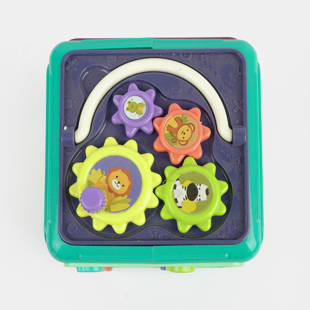 Multi-Functional Educational Hexahedron Activity Cube
