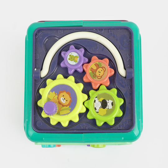 Multi-Functional Educational Hexahedron Activity Cube