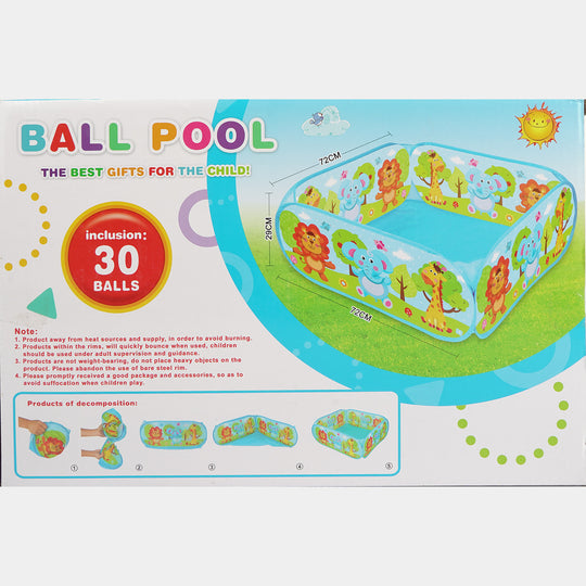 Pop-Up Children's Animal Ball Pool