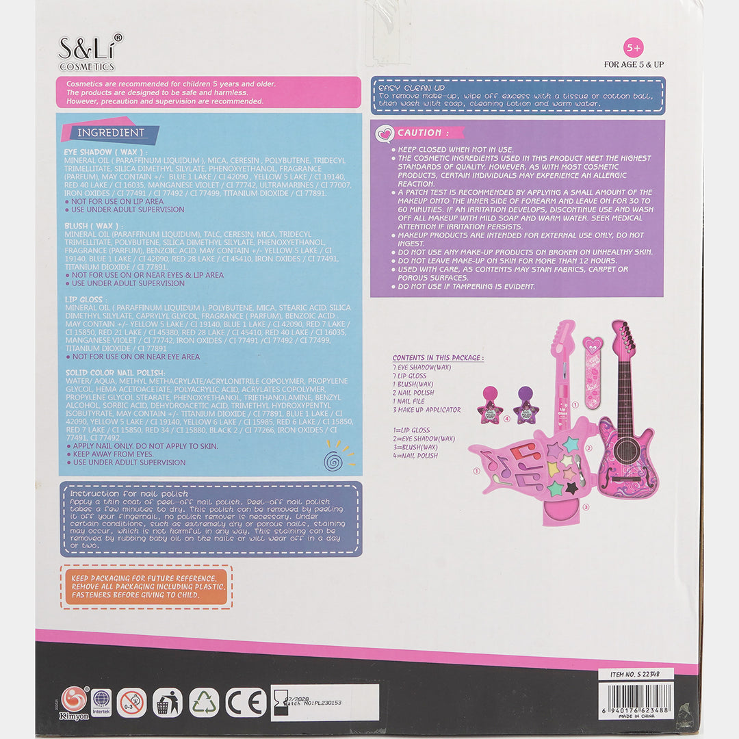 My Beauty Make Up Guitar Set