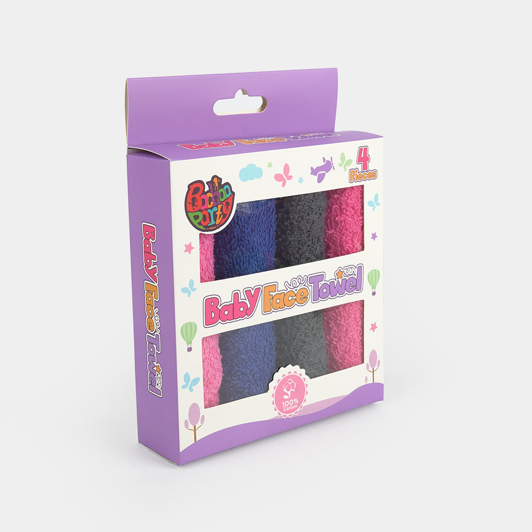 Baby Face Towel 4Pcs