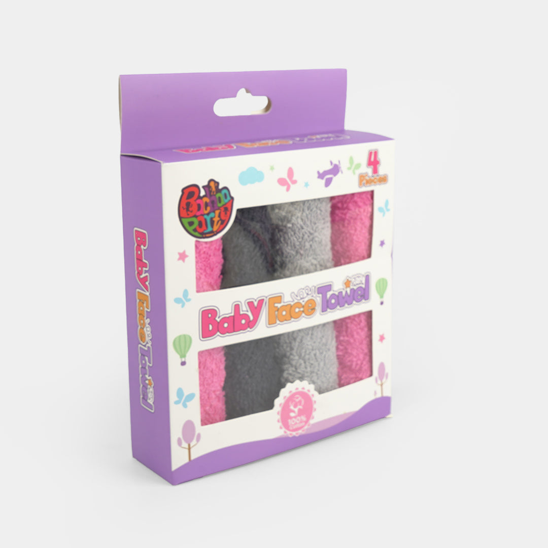 Baby Face Towel 4Pcs
