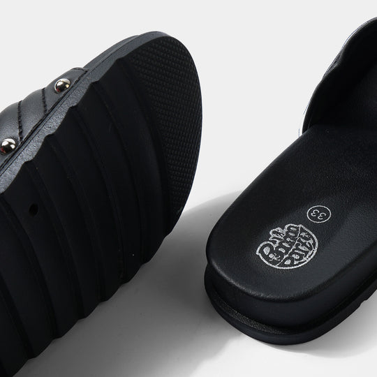 Boys Slide 11-131-BLACK