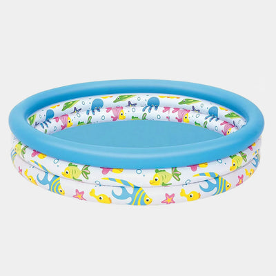 Inflatable Pool Ring - Blue (51008)