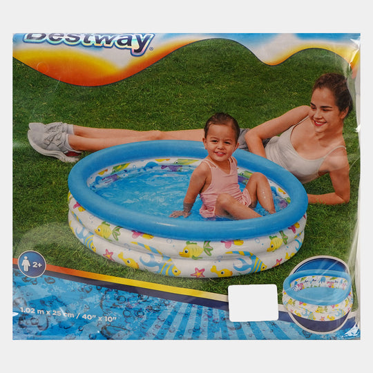 Inflatable Pool Ring - Blue (51008)