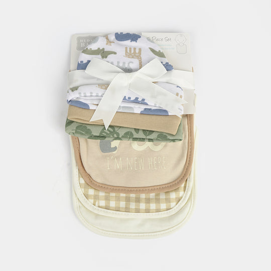 Baby Bib & Cap Pack of 6