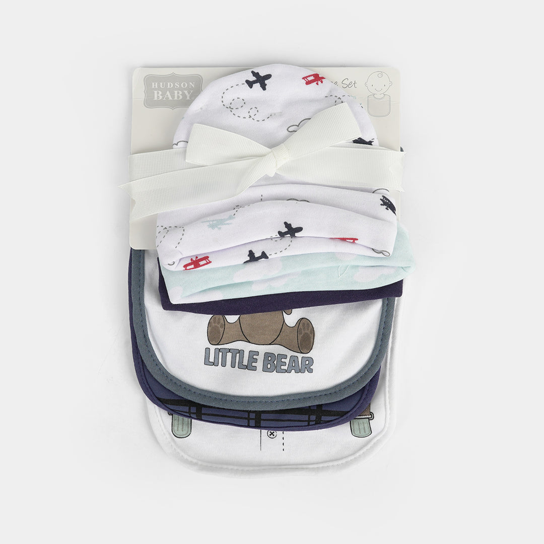 Baby Bib & Cap Pack of 6