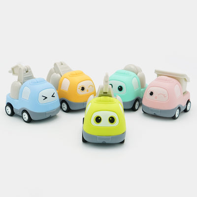 Pull Back Mini Construction Vehicles 5PCs Set