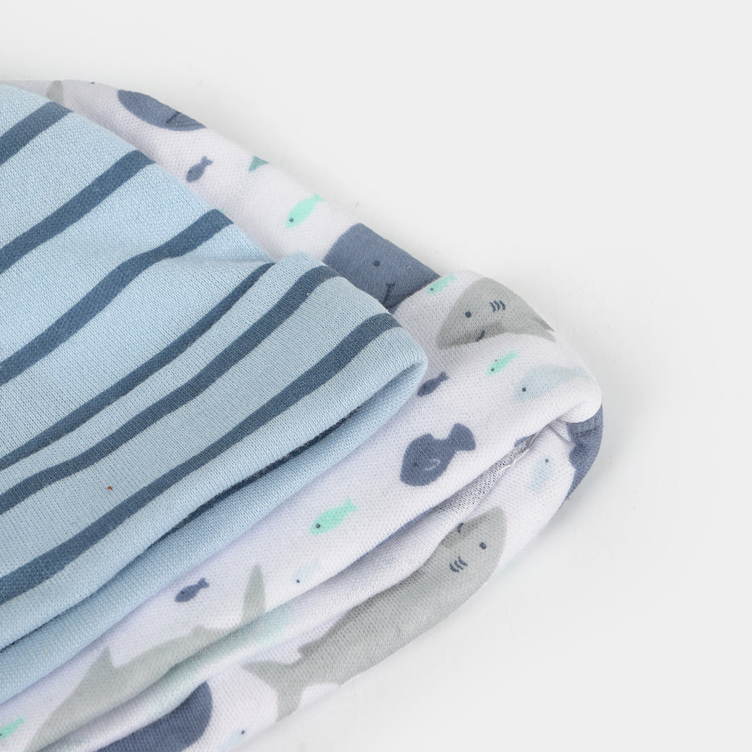 Cotton Baby Cap & Socks Pack Of 5