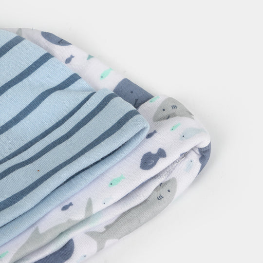 Cotton Baby Cap & Socks Pack Of 5