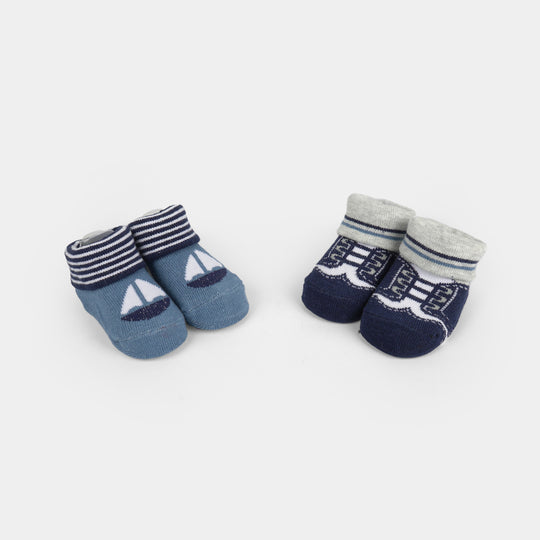 Cotton Baby Cap & Socks Pack Of 5