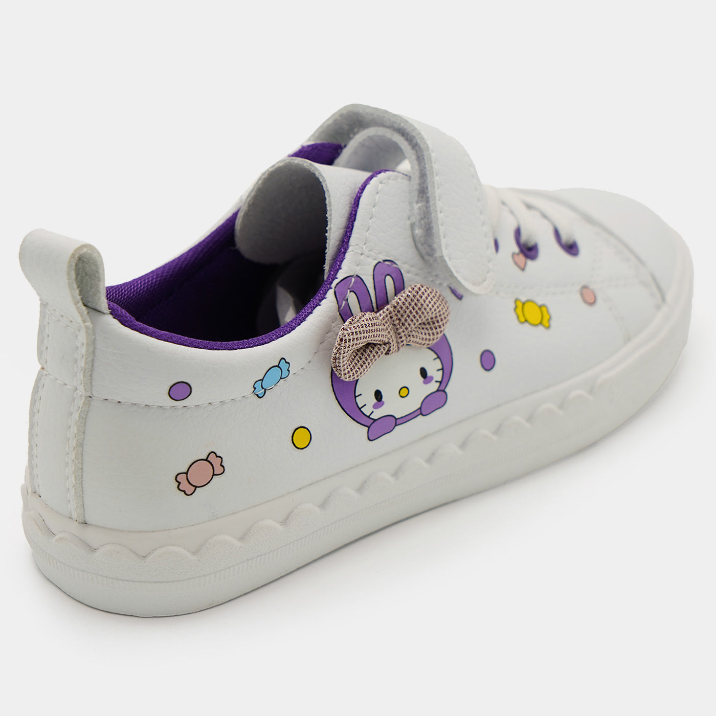 Girls Sneaker 2068C-White/Purple