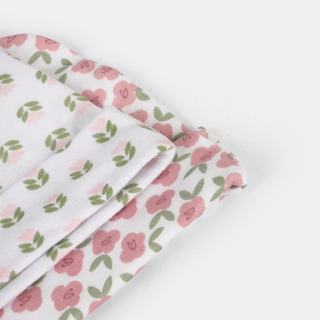 Cotton Baby Cap & Socks Pack Of 5