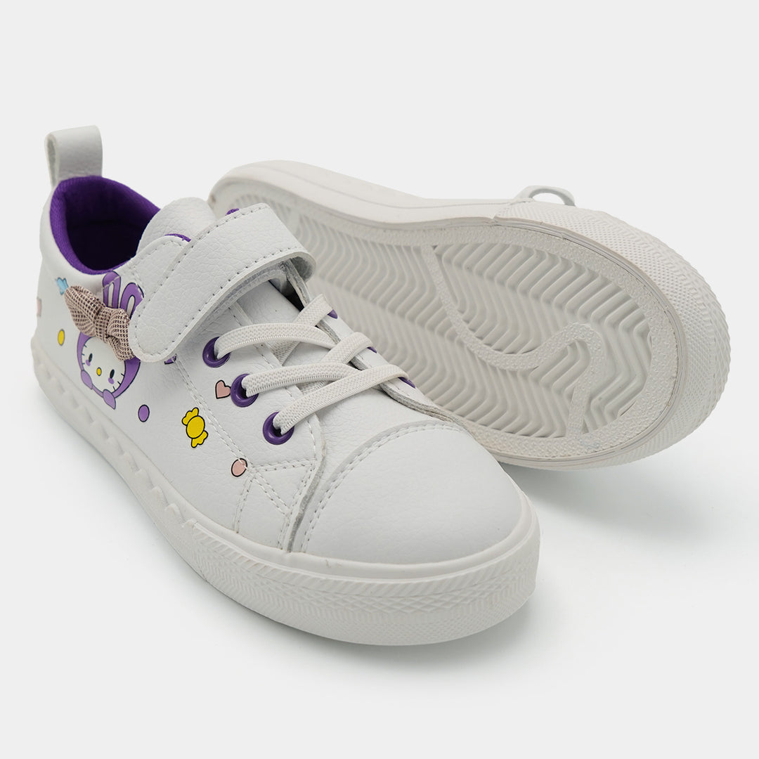 Girls Sneaker 2068C-White/Purple