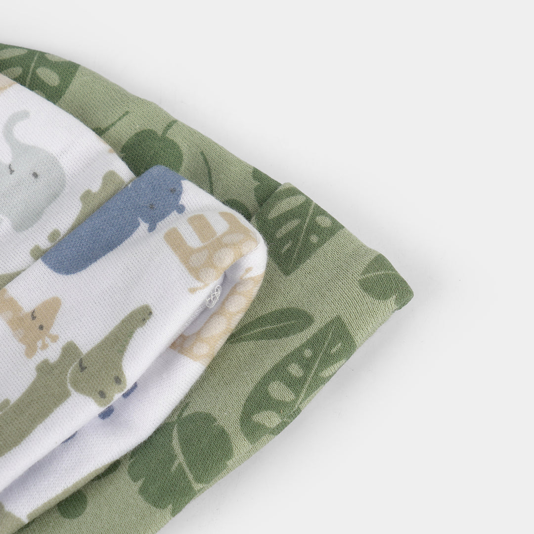 Cotton Baby Cap & Socks Pack Of 5
