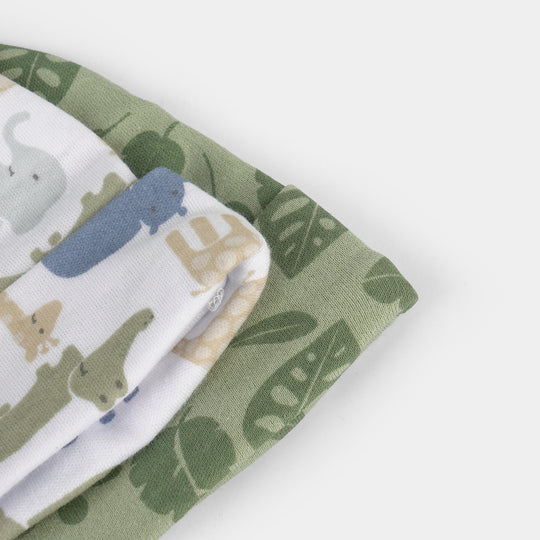 Cotton Baby Cap & Socks Pack Of 5