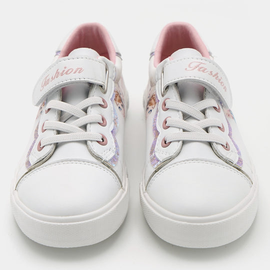 Girls Sneaker 5806A-Pink/White