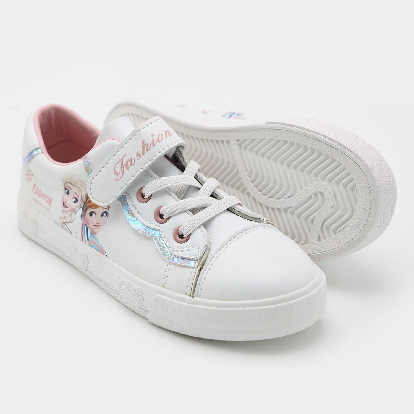 Girls Sneaker 5806A-Pink/White