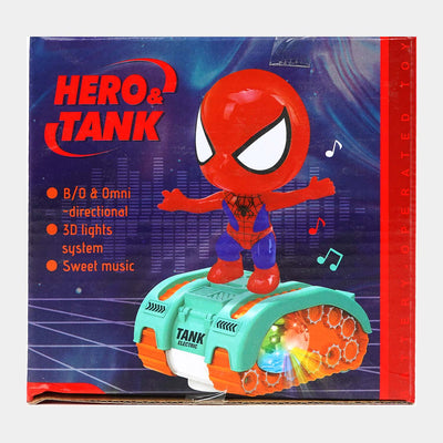 Hero Tank With Light & Music For Kids