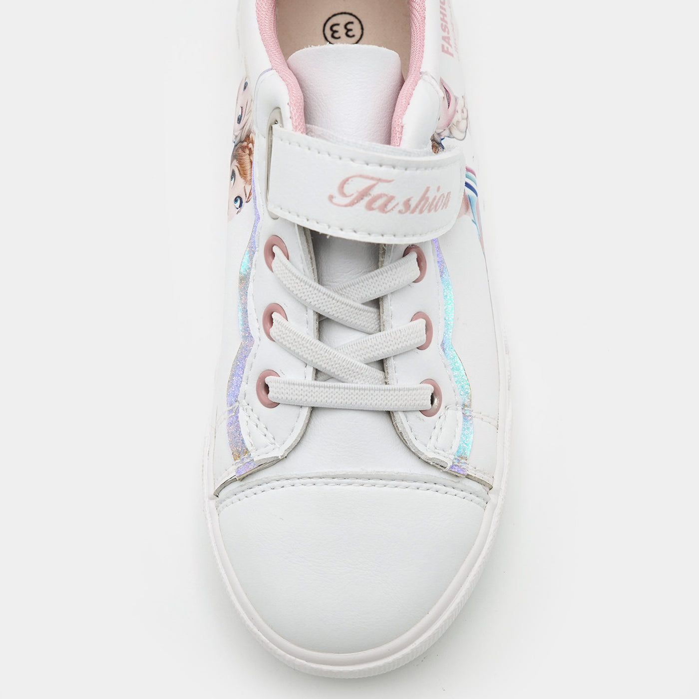 Girls Sneaker 5806A-Pink/White