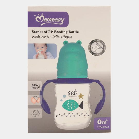 Standard PP Feeding Bottle With Anti-Colic Nipple | Blue